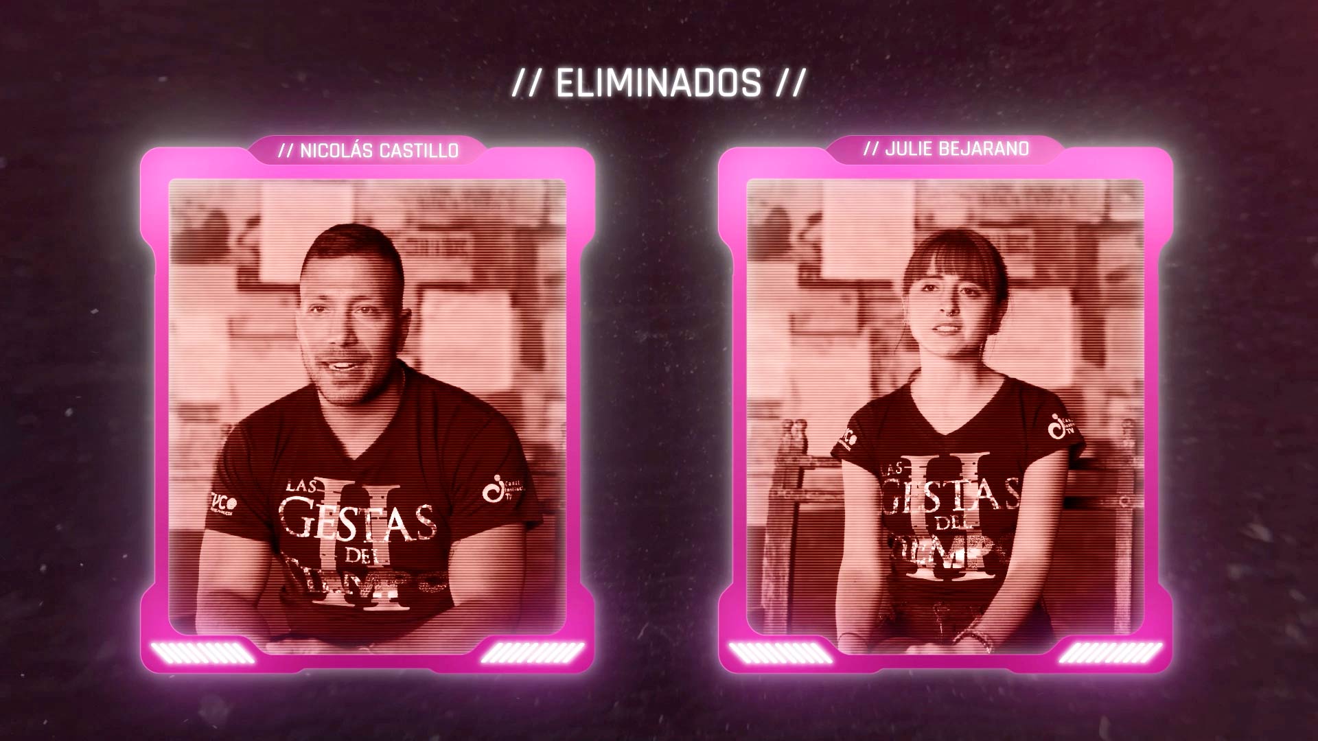 competidores eliminados