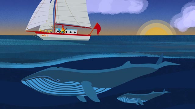 Velero, pollitos, mar, RTVCPlay, Lucio, navegar, visitar una isla, Lo lalá 