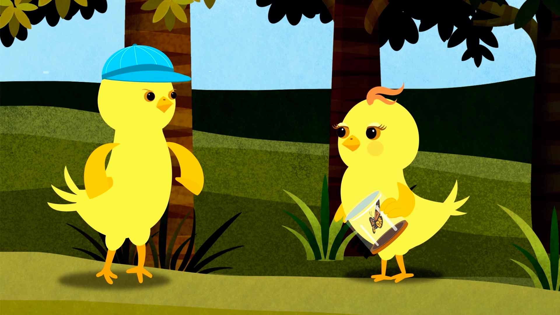 Lolalá vamos a cantar, dibujos animados, historias infantiles, gallina y sus pollitos, karaoke, canciones infantiles, mariposas, ver lolala vamos a cantar gratis