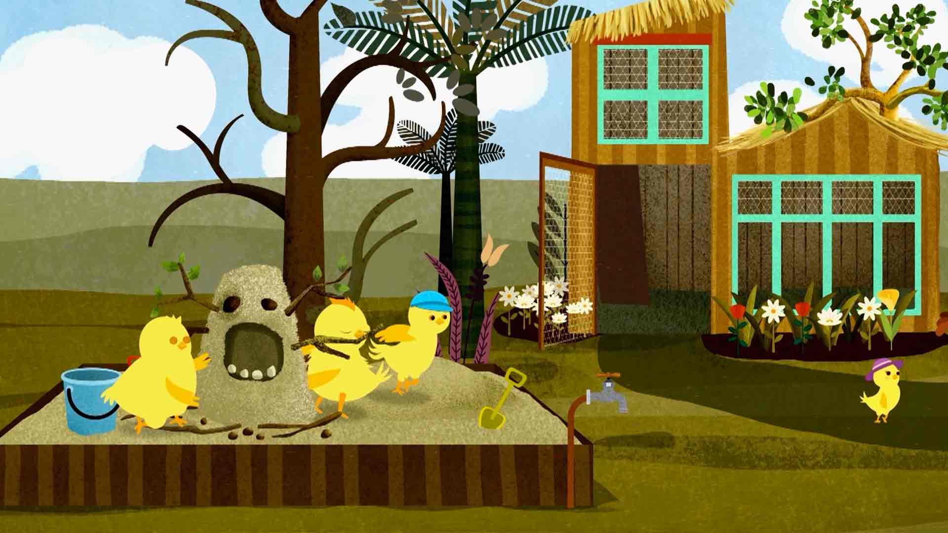 empollar, granja de animales, patos recien nacidos, pollitos,  canciones para niños, Lolalá vamos a cantar, dibujos animados, historias infantiles, gallina y sus pollitos, karaoke, canciones infantiles, mariposas, ver lolala vamos a cantar gratis