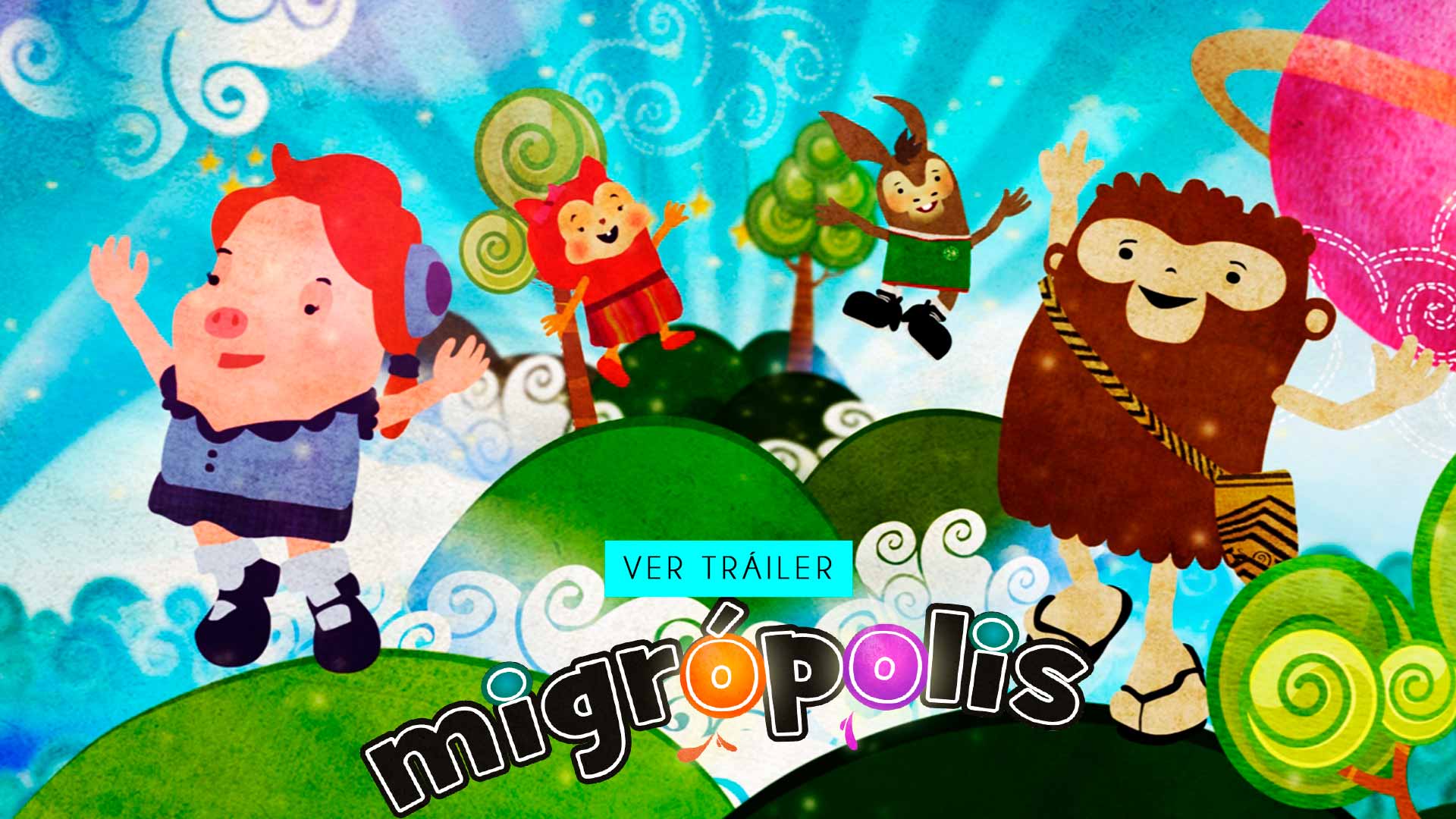 Migrópolis, serie infantil animada disponible ahora en la plataforma de streaming RTVCPlay