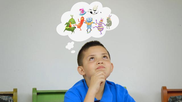 niños contando historias, niños narrando cuentos, imaginacion de los niños, ver mi señal mi huella, series infantiles, series para niños, series online, series gratis