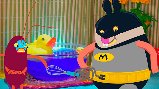 Batman, Murciélago vampiro apanado, recetas divertidas para niños, programas infantiles, series infantiles, series online, series gratis, series de señal colombia, series de cocina infantil