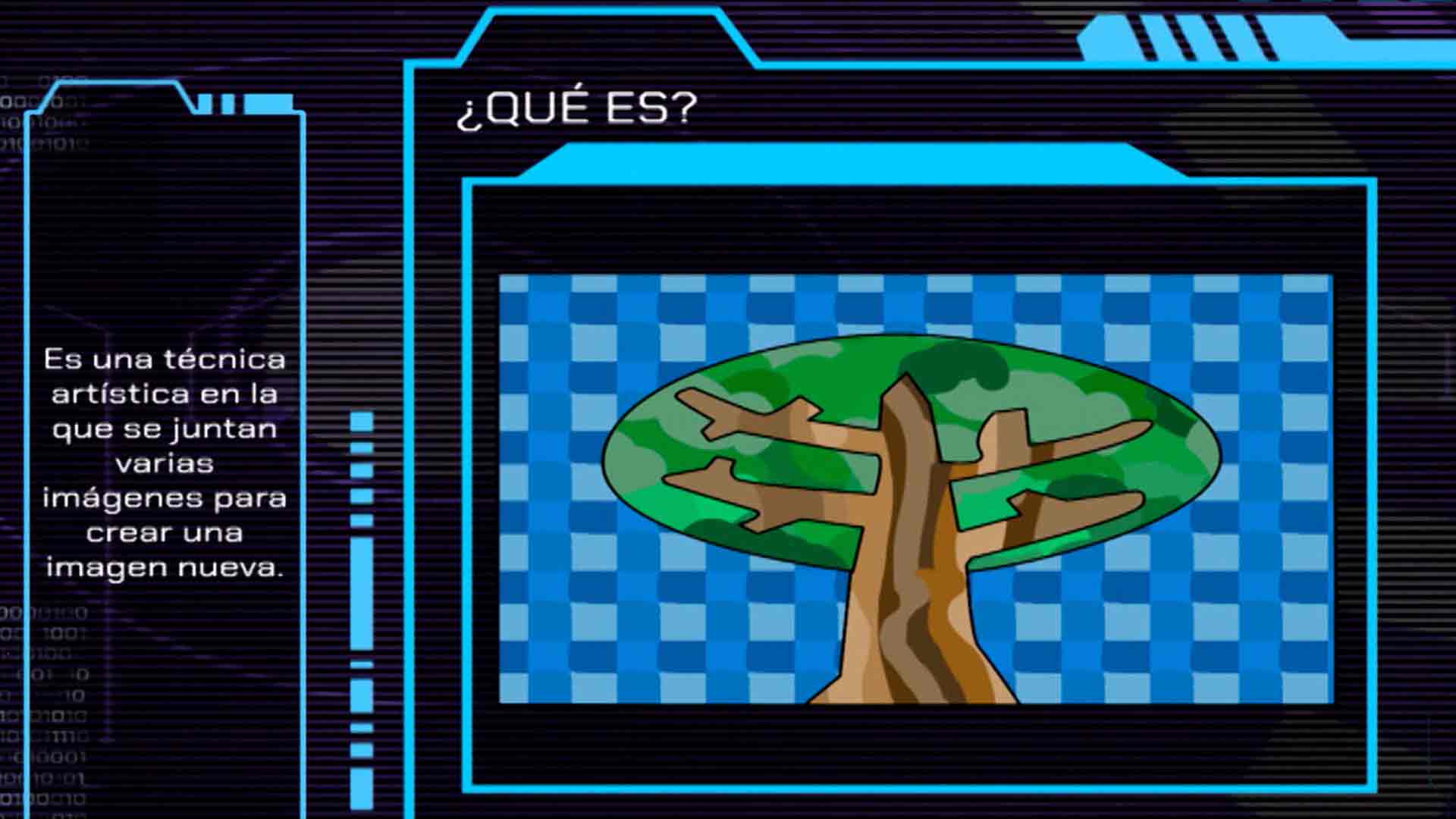 tecnica del collage, collages, como hacer un collage, programas educativos, series infantiles, señal colombia, series gratis, series 