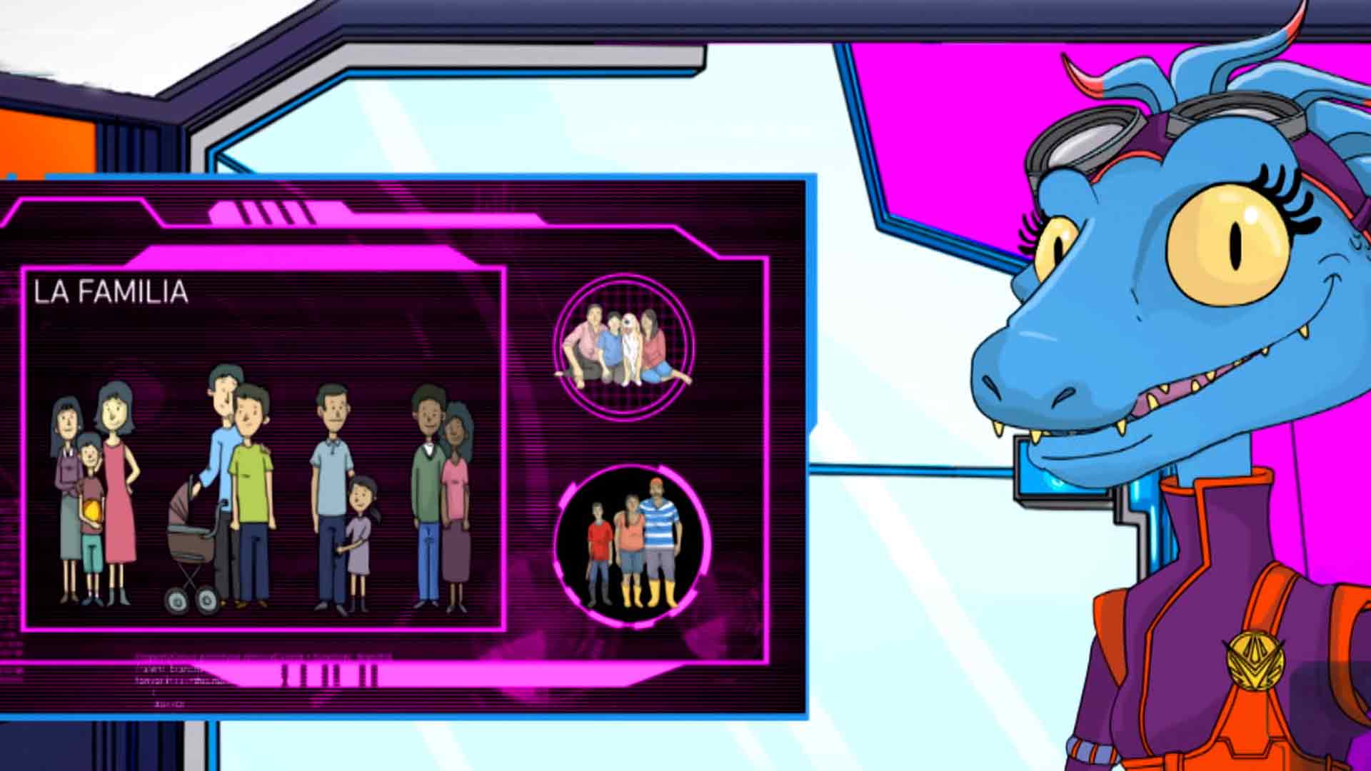 familia, tipos de familia, educacion, programas educativos, series infantiles, señal colombia, series gratis, series