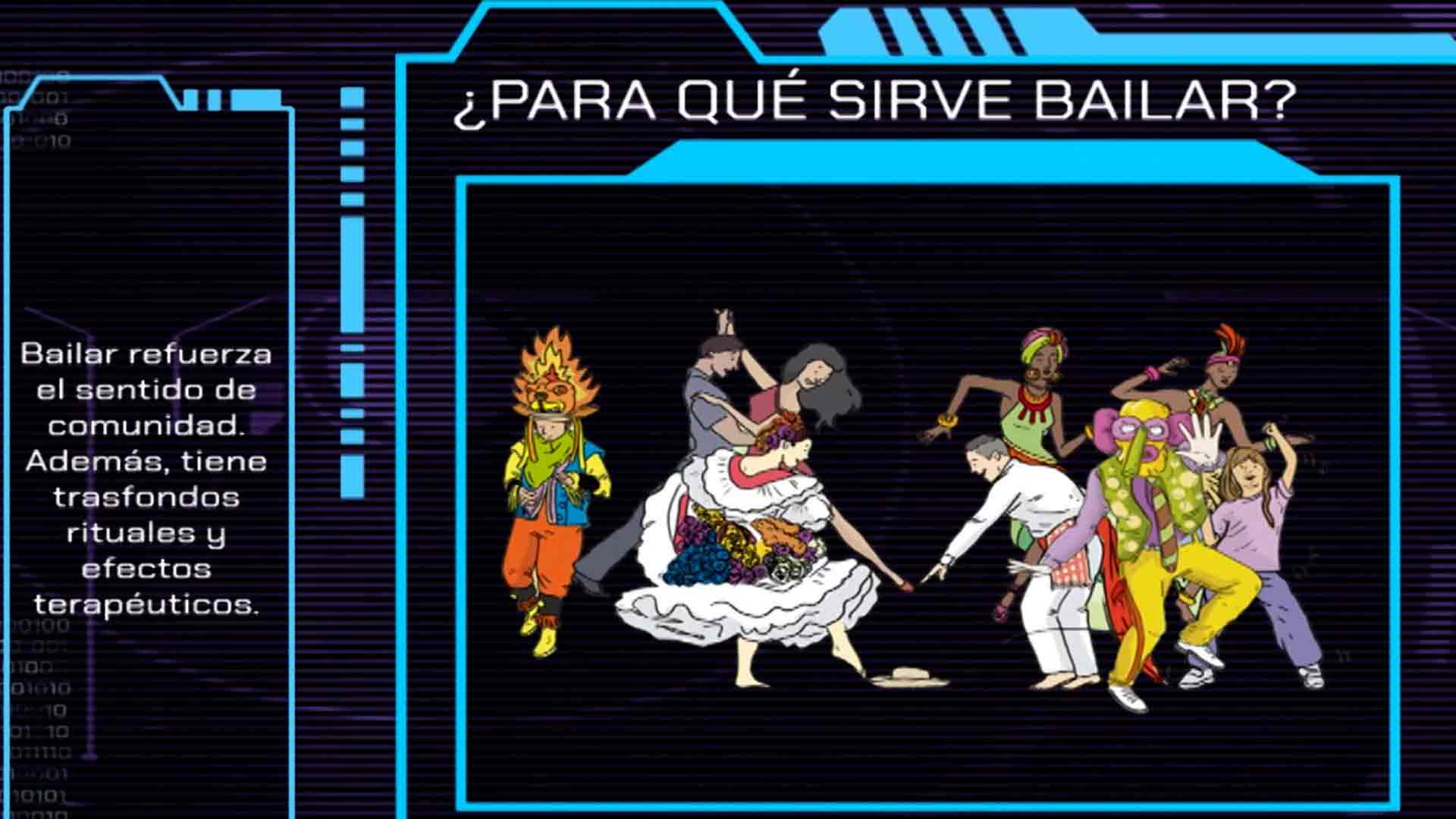 bailar al son de la música, por qué la gente baila, bailar, aprender a bailar, educacion, programas educativos, series infantiles, señal colombia, series gratis, series