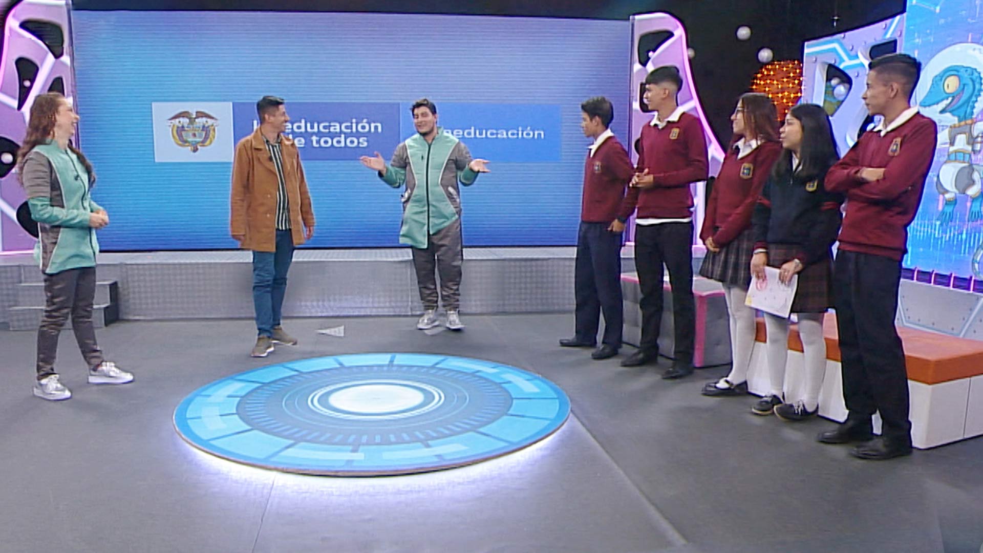 Estudiantes hablando