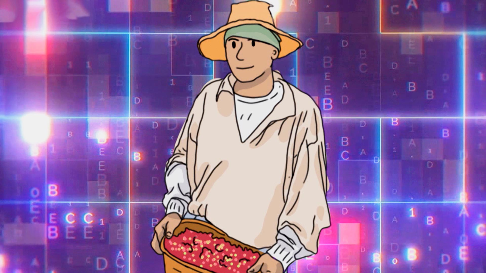 café, caficultores colombianos, campo colombiano, café colombiano, Profe en tu casa, series educativas gratis, series para niños, series de Señal Colombia, Profe en tu casa