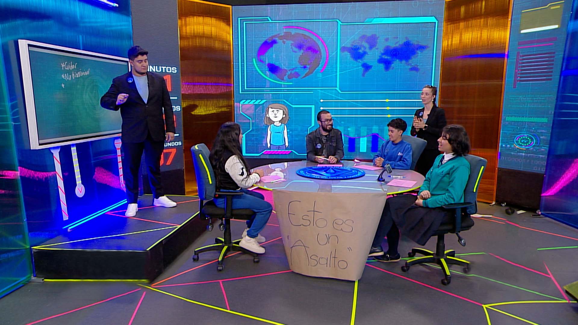 rios contaminados, pesca en el rio, lideres, cambio, series infantiles, señal colombia, series gratis, series educativas, ver profe en tu casa, 