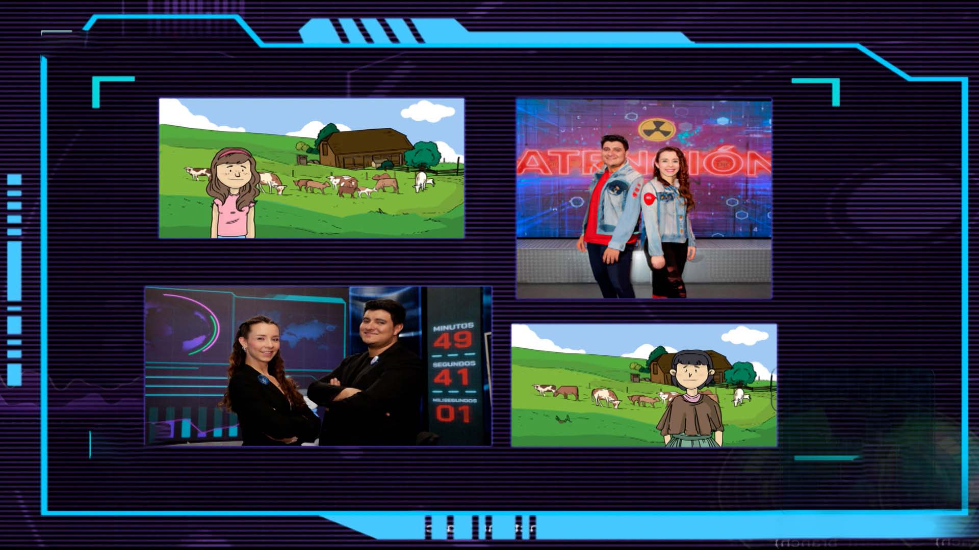 abuelos, ayudar a los abuelitos, usar la tecnologia, series infantiles, señal colombia, series gratis, series educativas, ver profe en tu casa