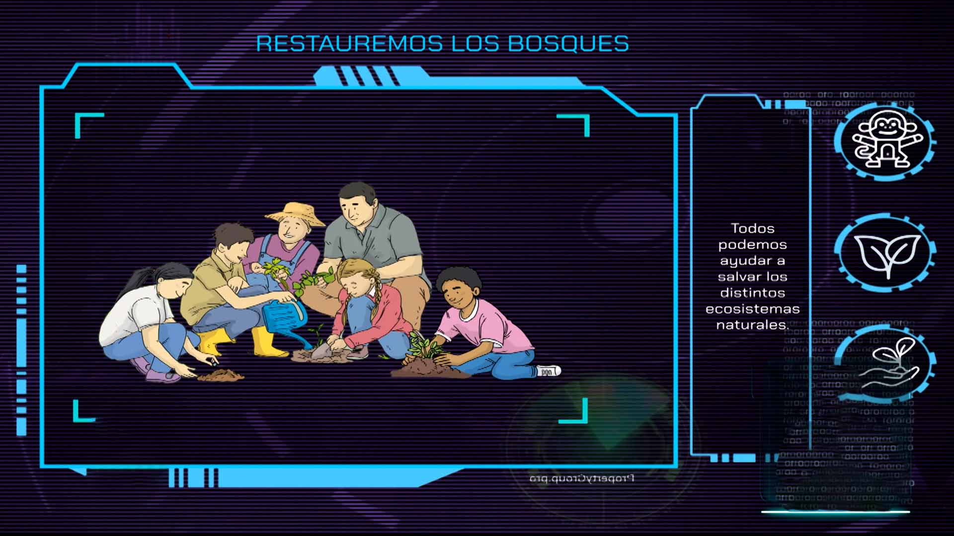 bosques, cuidar los bosques, salvar el planeta, señal colombia, series gratis, series educativas, ver profe en tu casa