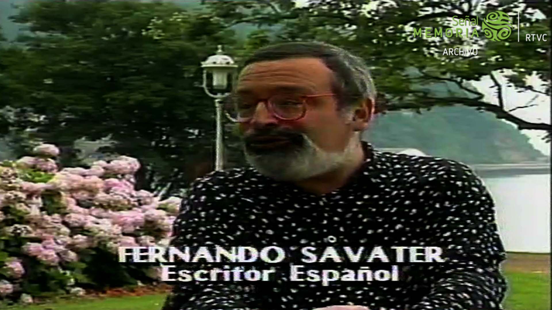 Conoce la vida del escritor Fernando Savater en Palabra Mayor. Disponible en www.rtvcplay.co.