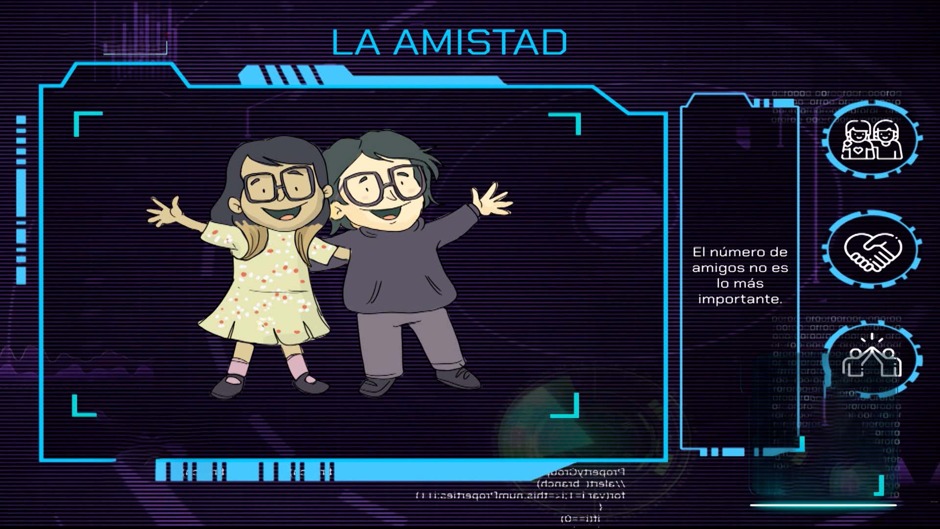 amistad, amigos, ser amigo, favores, mision, señal colombia, series gratis, series educativas, ver profe en tu casa