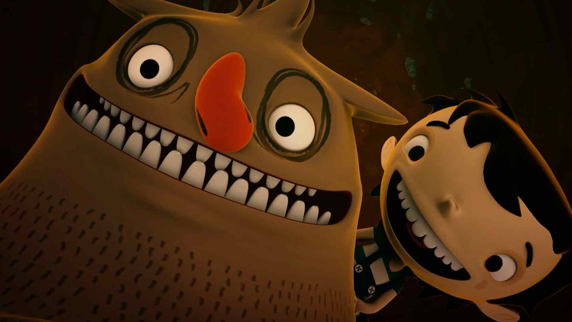 Mati y Rocco sonrientes