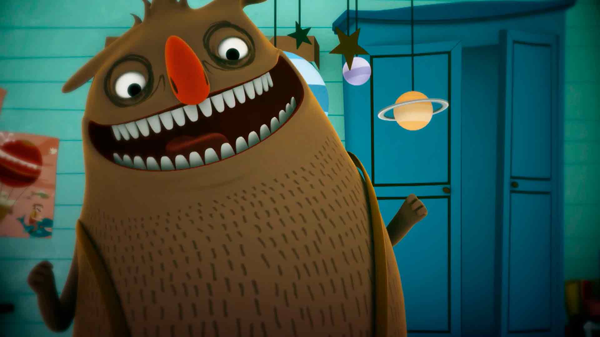 Rocco feliz aprendiendo