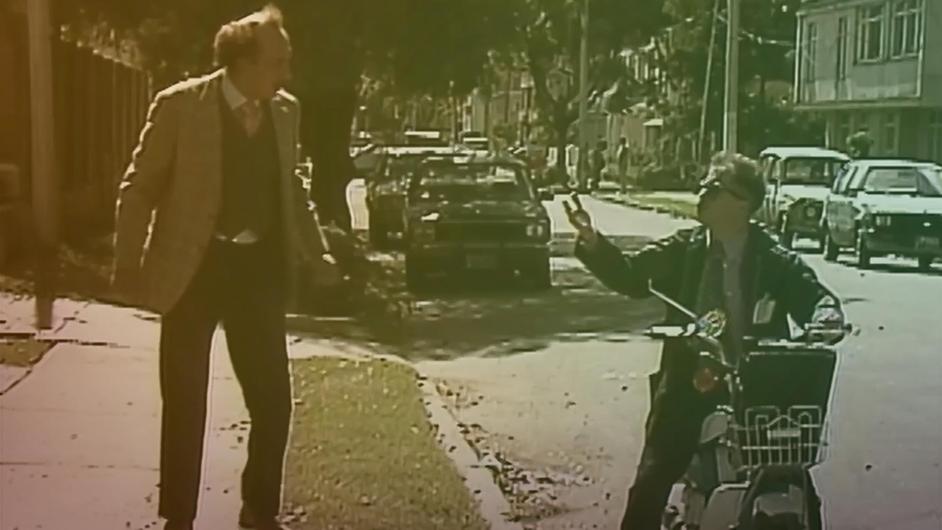 Nerón montando moto 