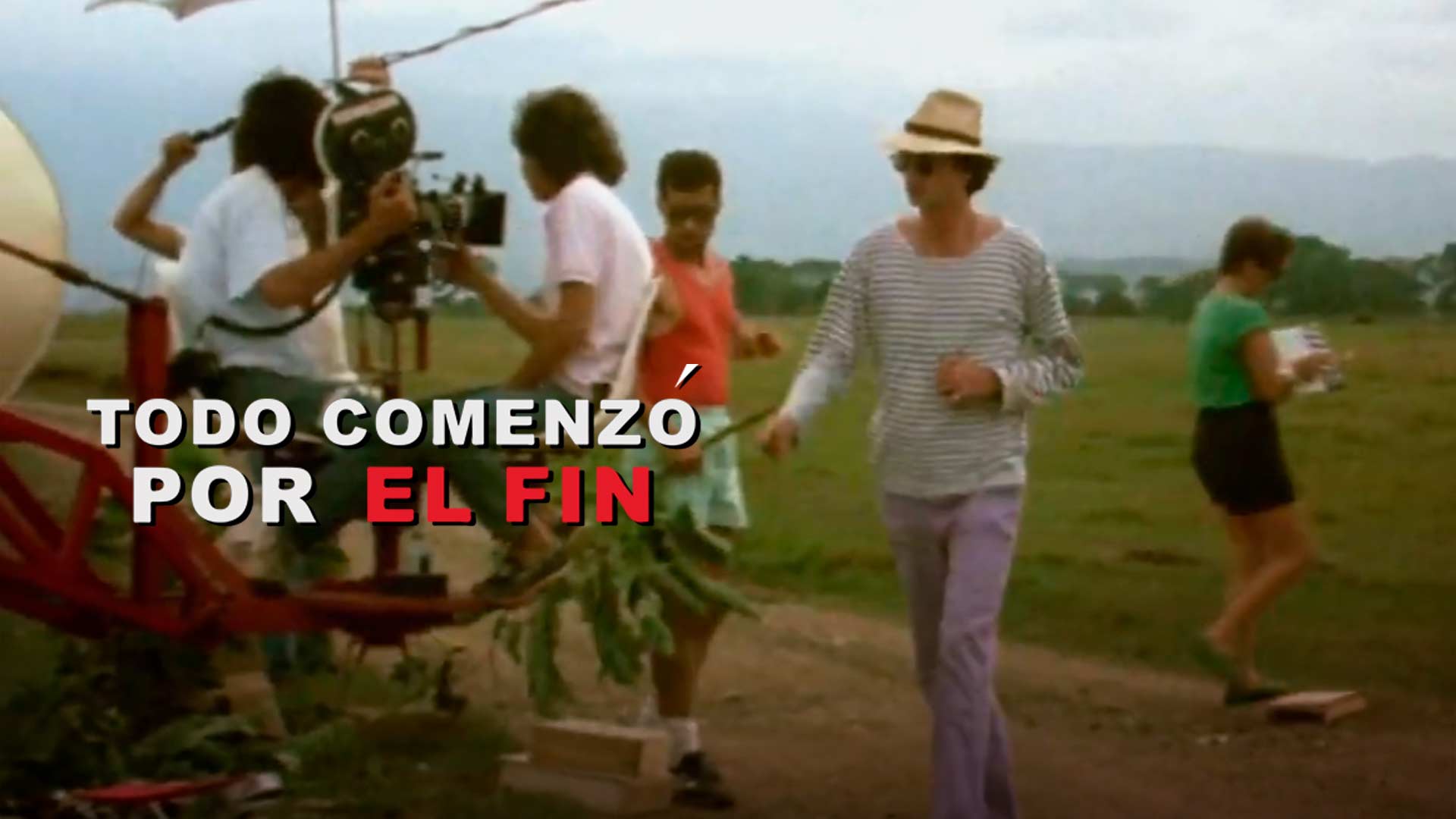 Póster de Todo comenzó por el fin, Todo comenzó por el fin, peliculas documentales gratis, documentales colombianos, peliculas online, ver todo comenzo por el fin gratis, luis ospina