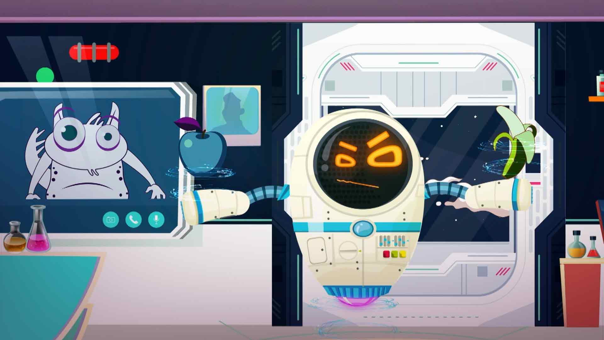 Profesor Web, fruta podrida, fruta oxidada, fruta cortada, series educativas, series gratis, series online, series infantiles, series juveniles