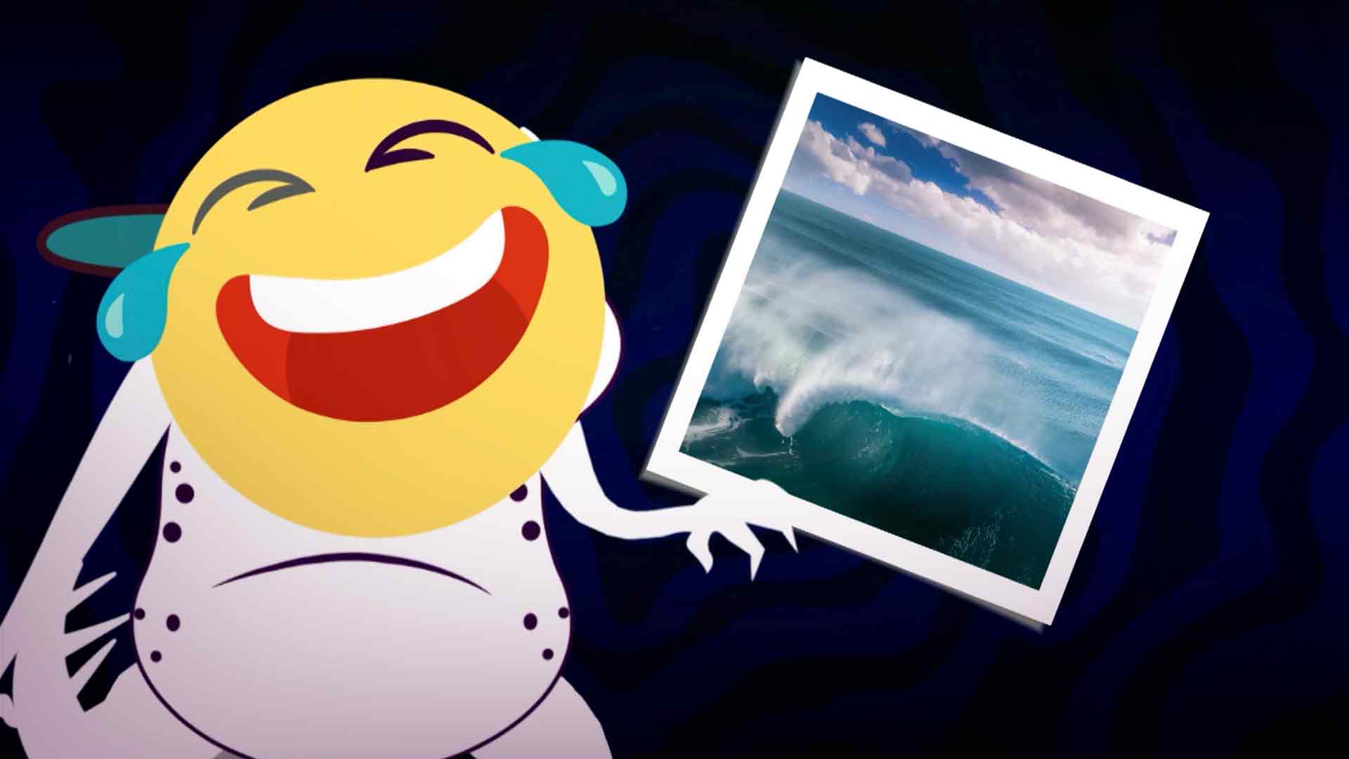 fantasma blanco con emoji en la cara, el mar es salado, datos curiosos sobre el mar, series educativas, series gratis, series online, series infantiles, series juveniles