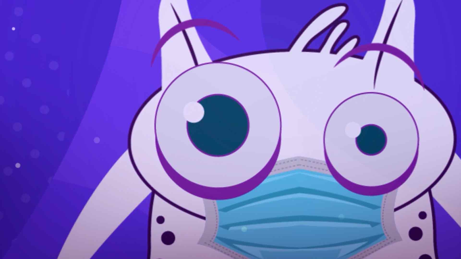 monstruo asustado, dormir mal, tener pesadillas, pesadillas, series gratis, series online, series infantiles, series juveniles