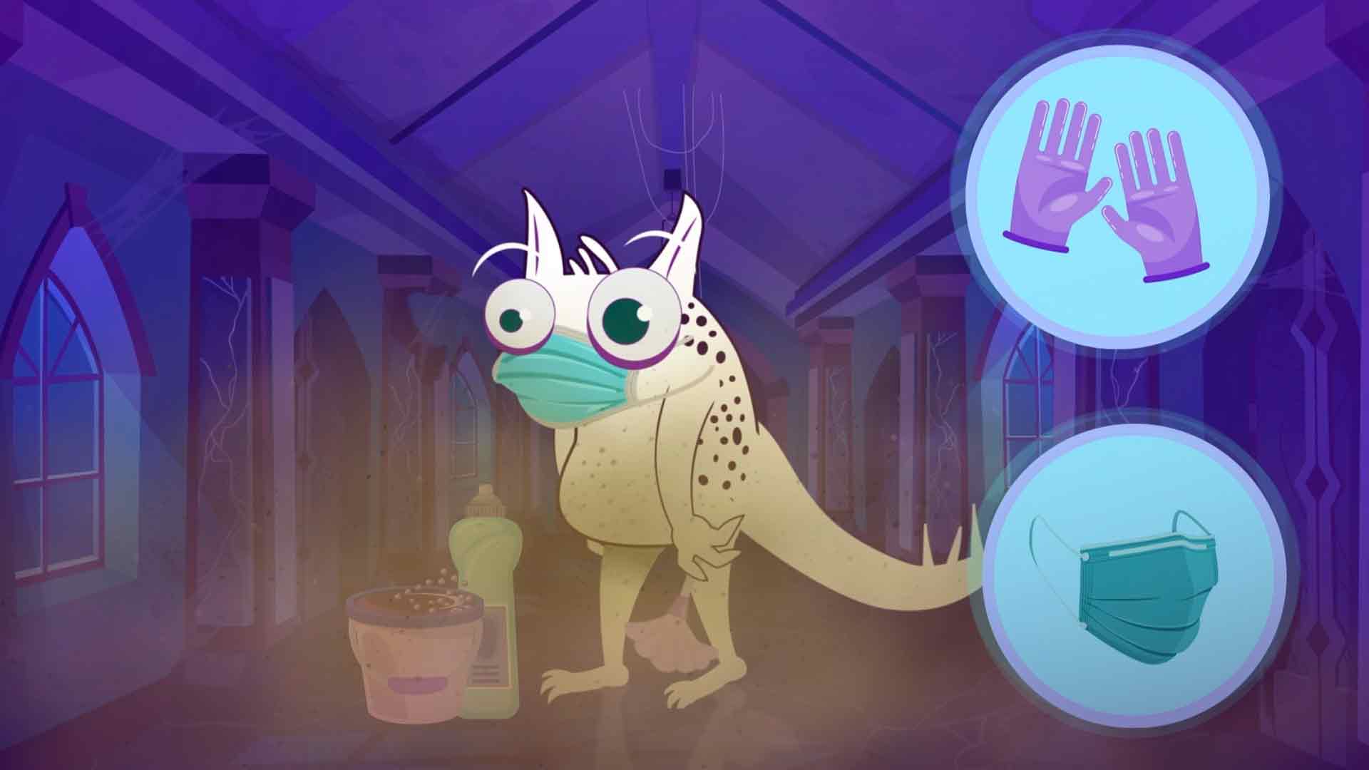 polvo en toda la casa, de donde sale el polvo, datos curiosos sobre el polvo, series gratis, series online, series infantiles, series juveniles