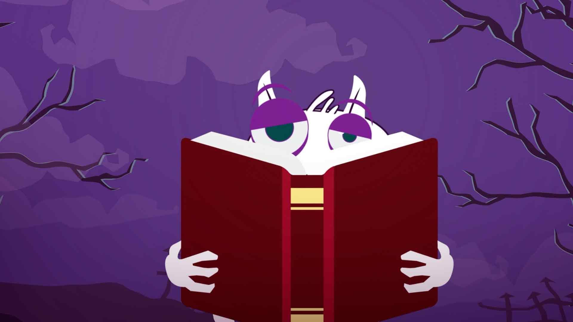 monstruo leyendo, anillos de saturno, saturno, sistema solar, planetas, series gratis, series online, series infantiles, series juveniles