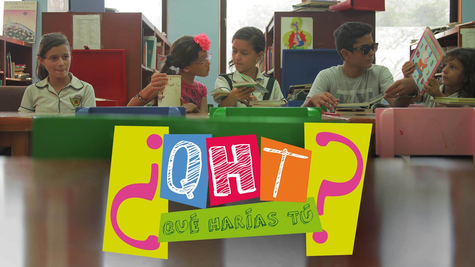 ¿Qué harías tú?, serie infantil disponible en la plataforma de streaming RTVCPlay