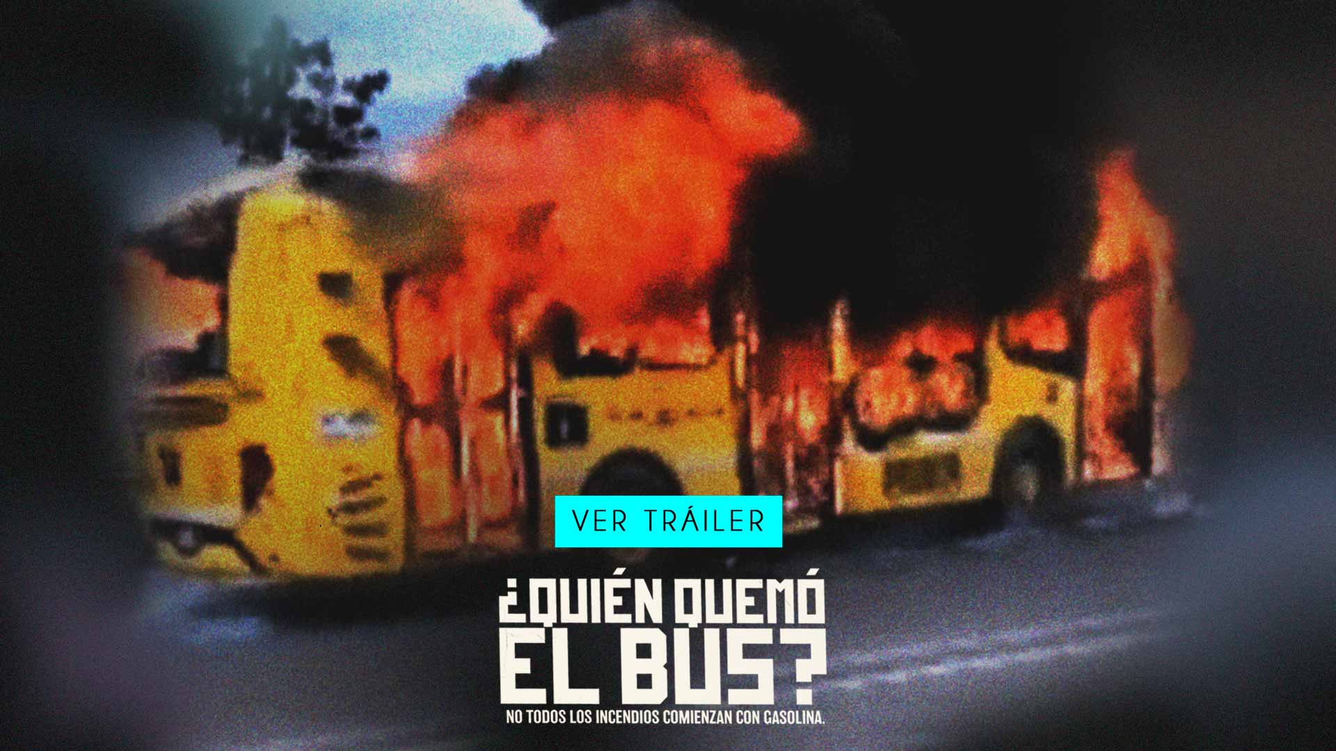 ¿Quién quemó el bus?, documental colombiano disponible ahora en la plataforma de streaming RTVCPlay