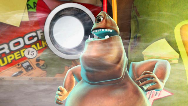 Mira cómo Detal le prepara una comida a Fulanito en Salvando Planeta Palabra por RTVCPlay.