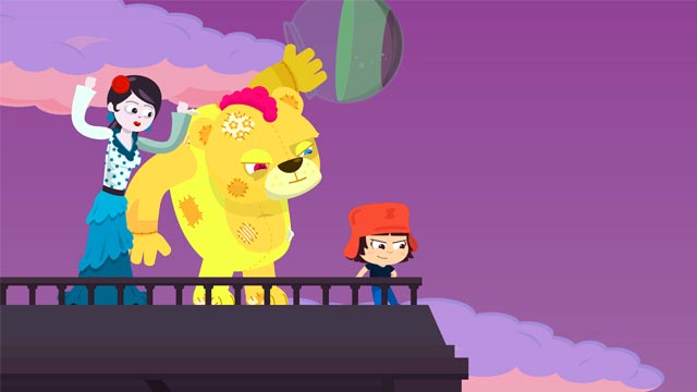 Conoce a Quasimodo y a Esmeralda en Siesta Z. Disponible en la plataforma de streaming RTVCPlay.