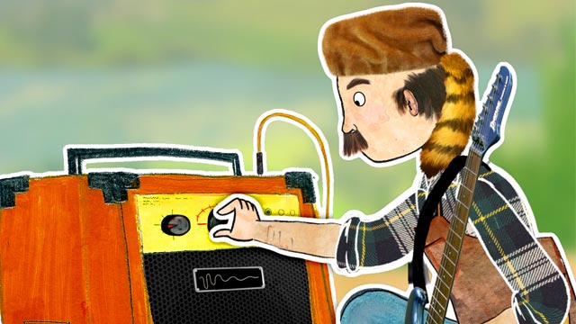 Gorro cerebro musical, Tomás, Alba y Édison, musica infantil, ver serie completa de Tomás, Alba y Edison, ver series infantiles gratis, series de señal colombia, television, series animadas