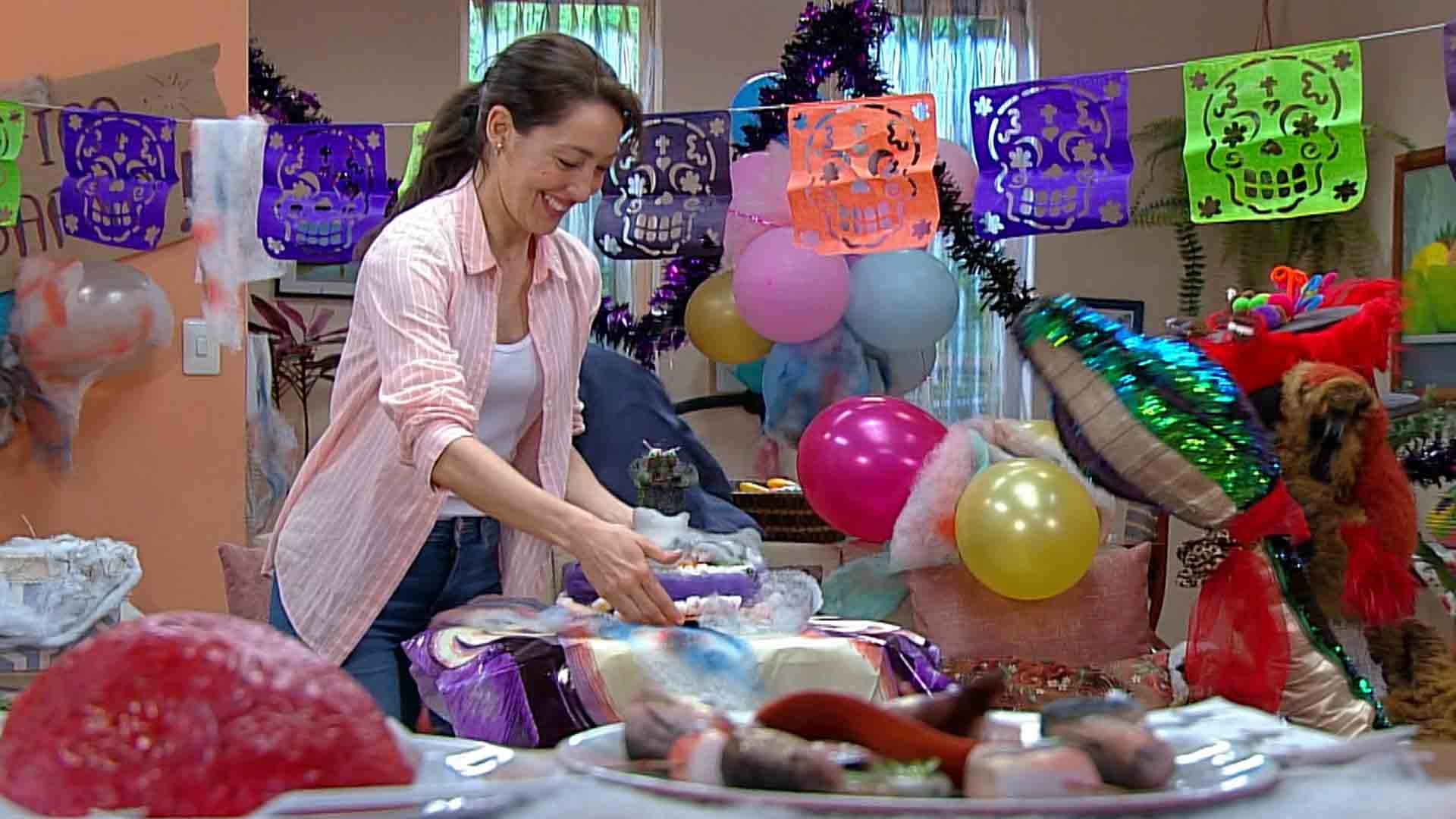 Los personajes de Territorio Mágico de fiesta