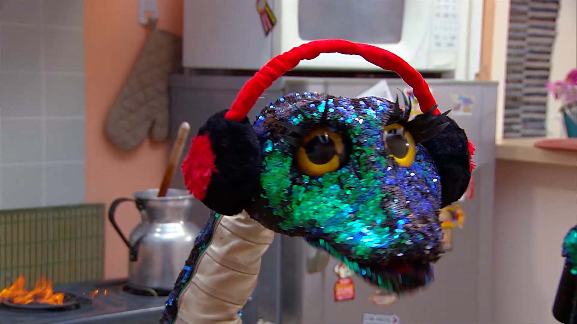 serpiente con audífonos