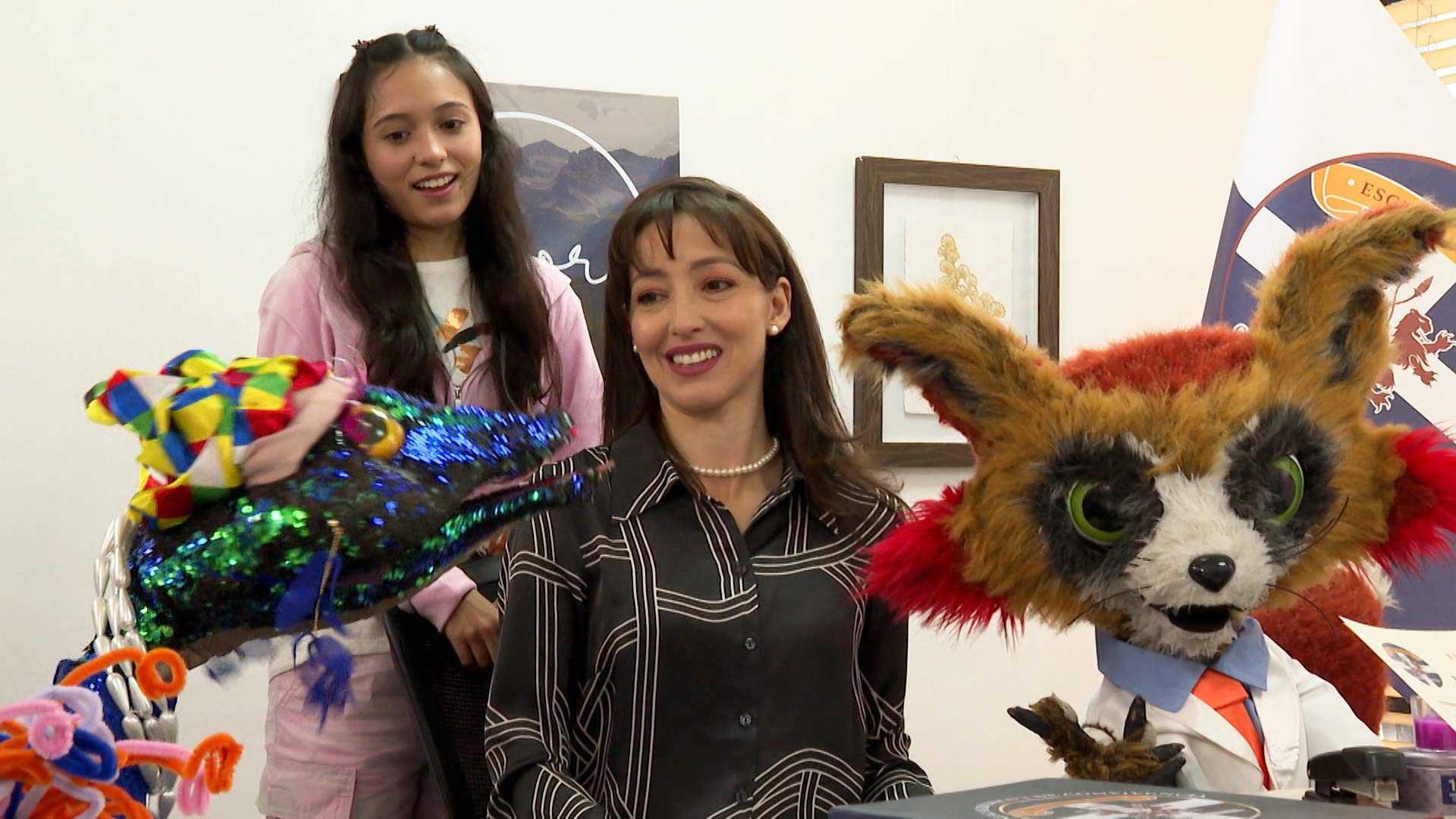 personajes de Territorio Mágico contentos