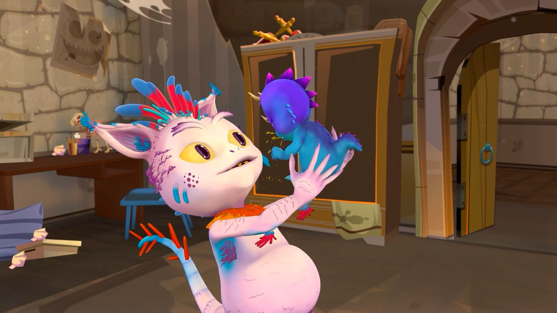 Conoce al nuevo hermanito de Angus en Territorio Mágico por RTVCPlay.