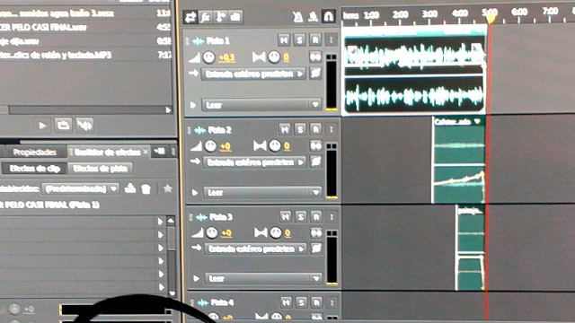 Pantallazo de mezcla