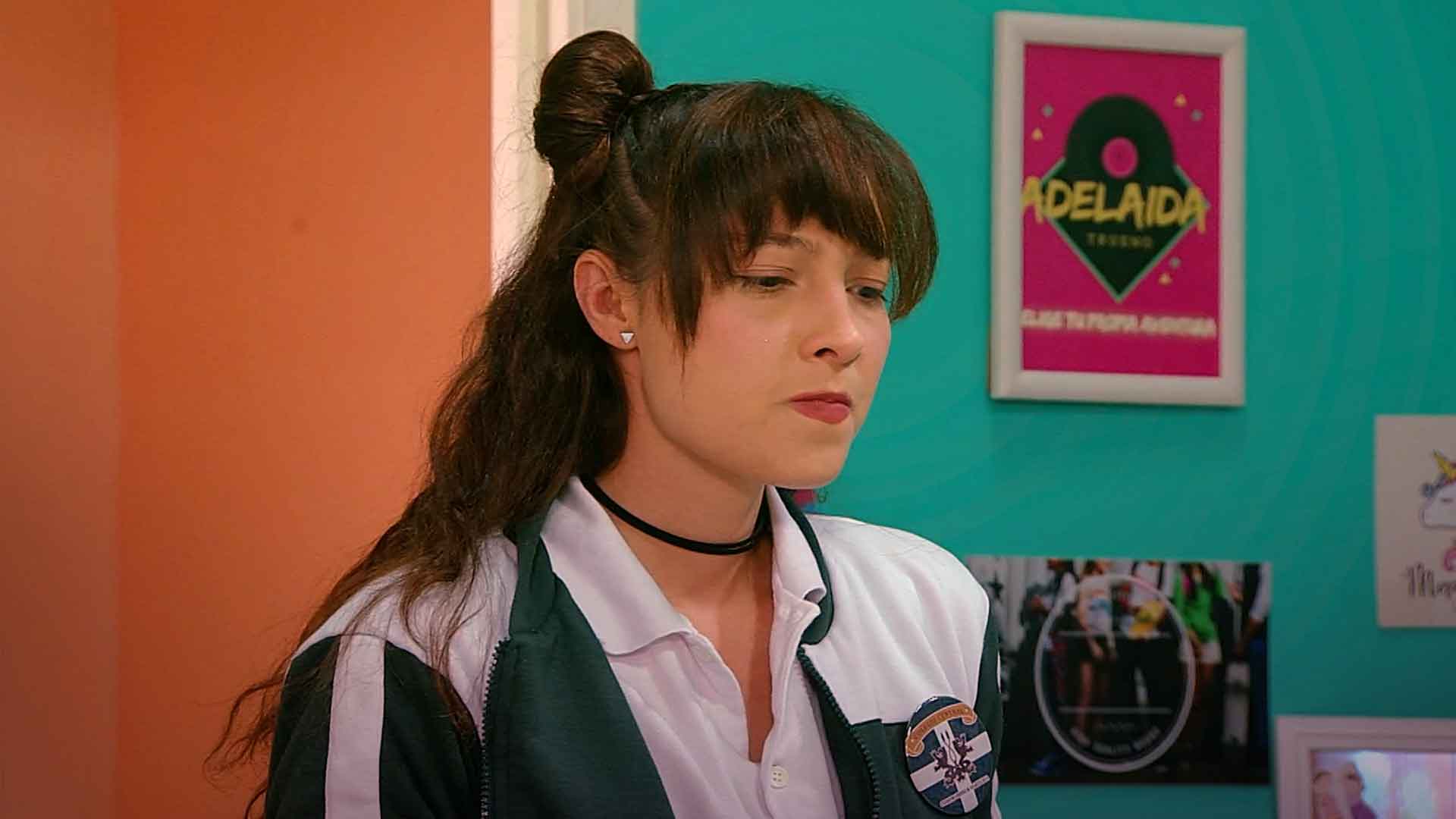 Adelaida en su habitación