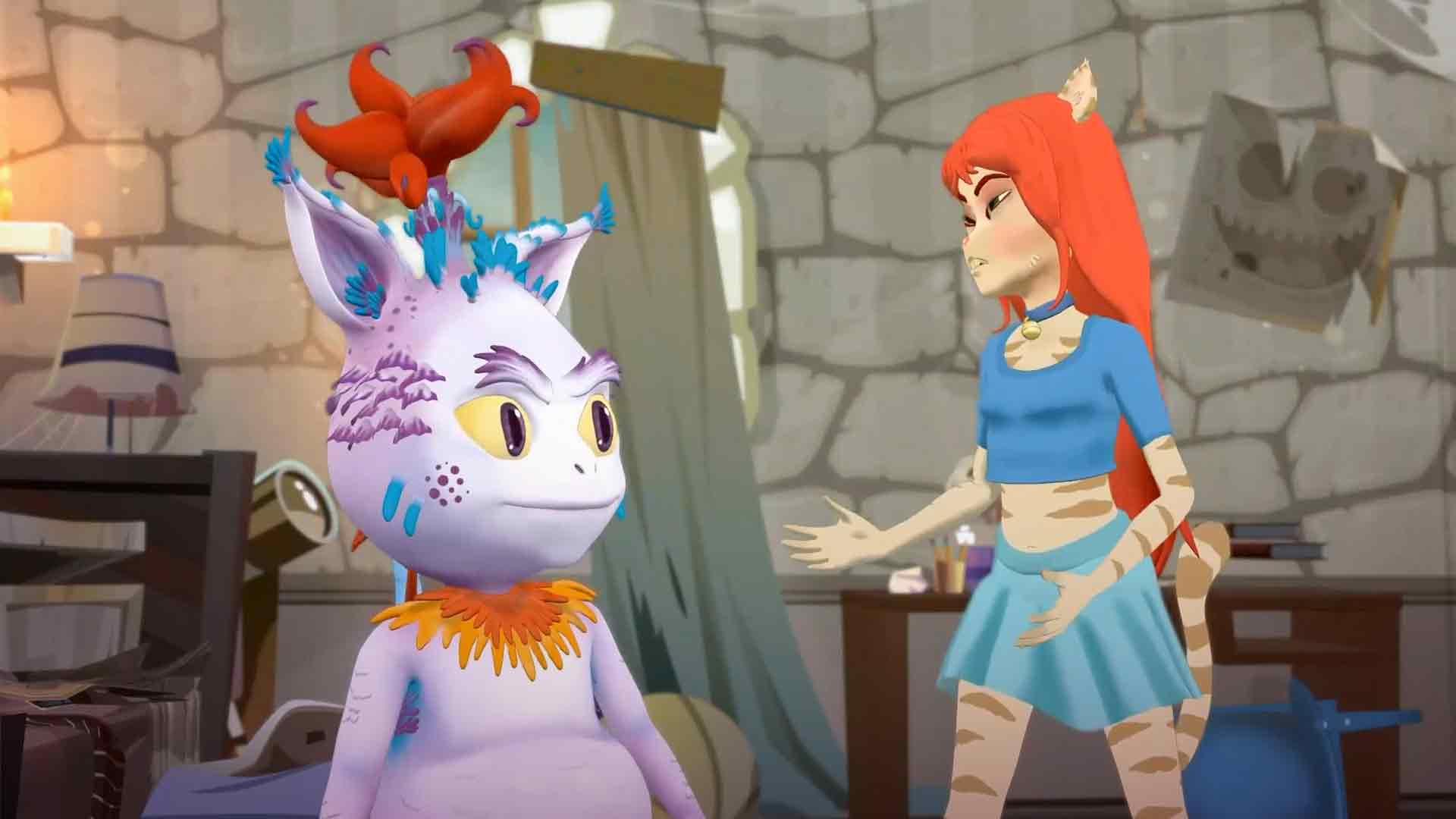 Animación de gatos de la nueva era