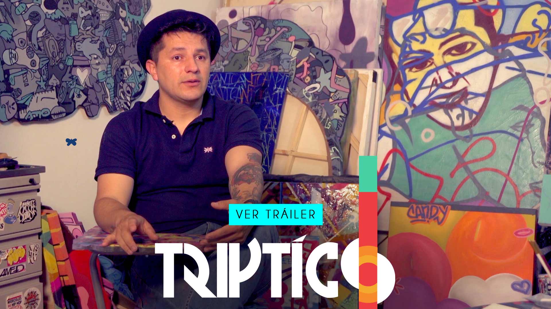 Conecta con la nueva generación de artistas plásticos colombianos en la serie documental Tríptico, disponible ahora en RTVCPlay