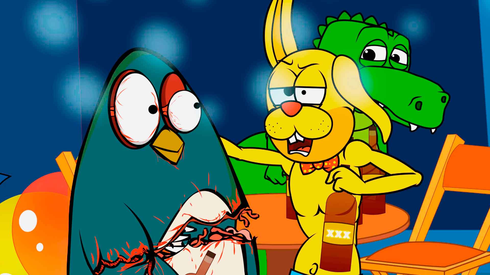 Serie retro adolescente Zootecnia en la plataforma RTVCPlay.