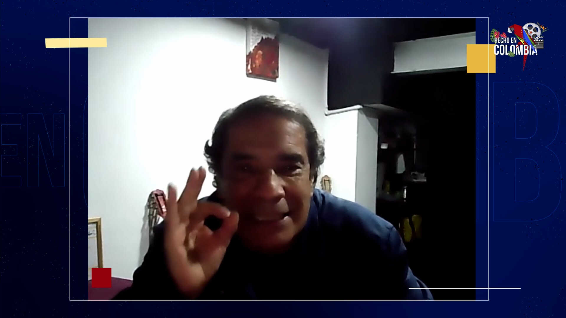 Álvaro Rodríguez actor del largometraje La historia del baúl rosado