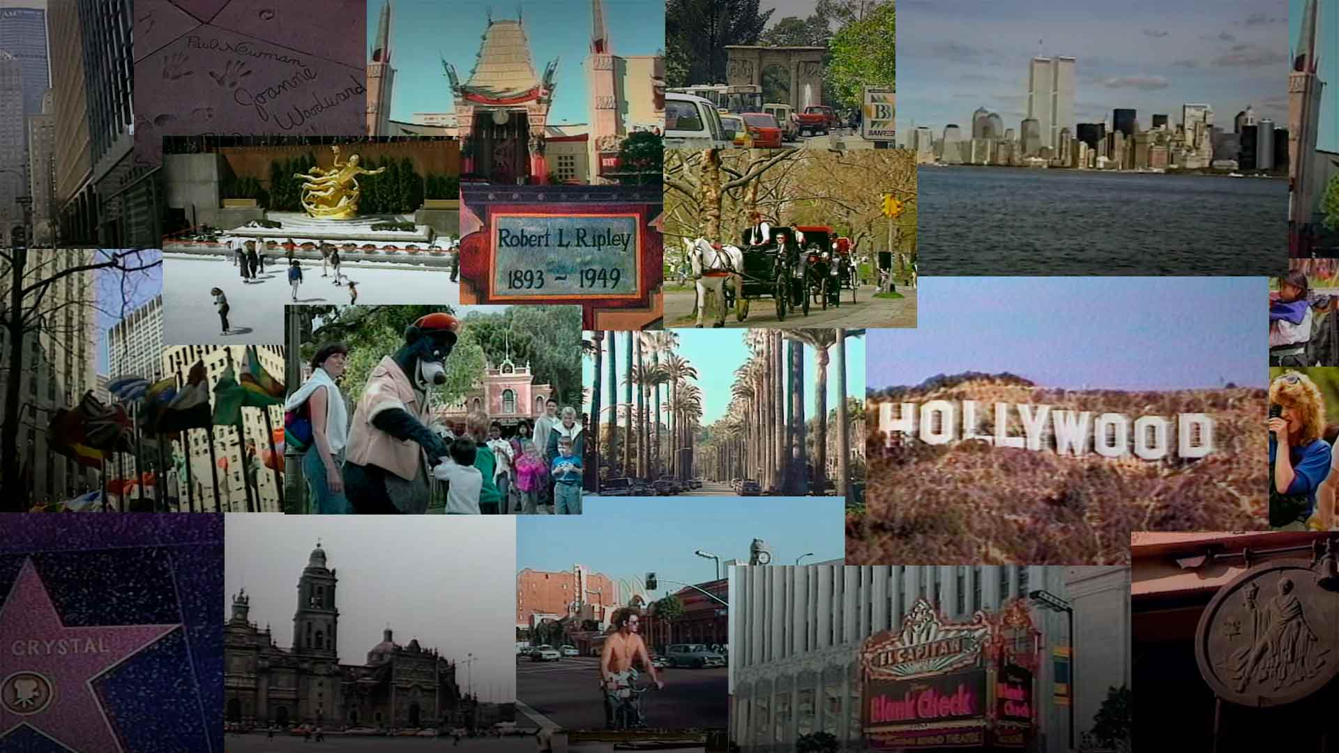 Mosaico de distintos lugares del mundo