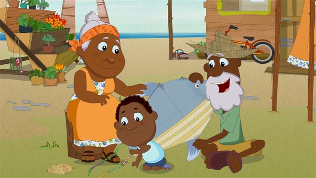 Descubre cómo Guillermina y Candelario superan desafíos con sus cometas en RTVCPlay.