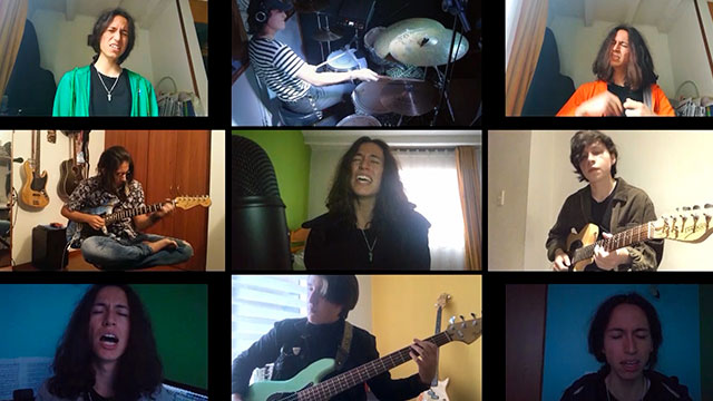 Músicos en casa, Efecto Ámbar, Guachez, Mandingasea, Enepei, Armenia, musica colombiana, musica urbana, musica latina, artistas latinos