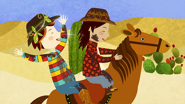 Pipo, amigo, imaginario, RTVCPlay, serie, Señal Colombia, amigos, caballo, desierto, diversión