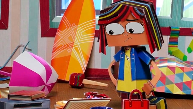 Matilde debe ordenar su cuarto antes de salir