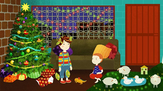 Pipo, amigo, imaginario, niños, ver, serie, gratis, RTVCPlay, Señal Colombia, navidad, dinosaurio, carrito