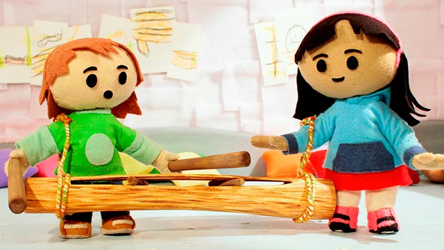 Niños, RTVCPlay, sonidos, carángano, Señal Colombia, serie infantil