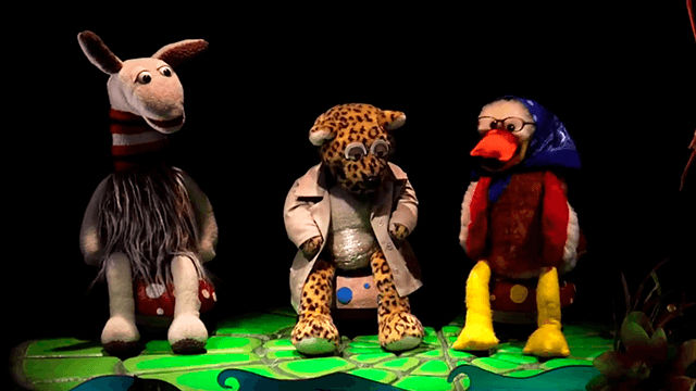 la llama, el jaguar y cisnecita fea, mi señal, series infantiles, el show de perico, complejos, series online, confianza, autoestima