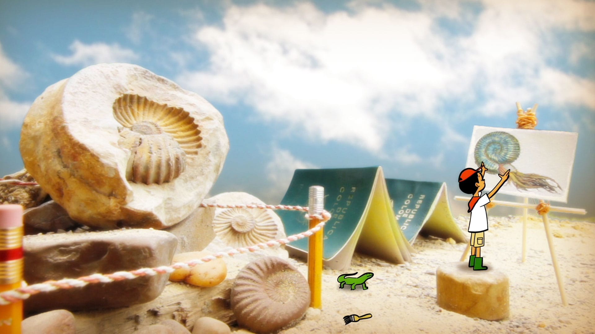 dinosaurios, dinosaurios en colombia, cronicas de niños, cuentos narrados por niños, ver cronicas elefantiles,series infantiles gratis, series grati, series online, series para niños